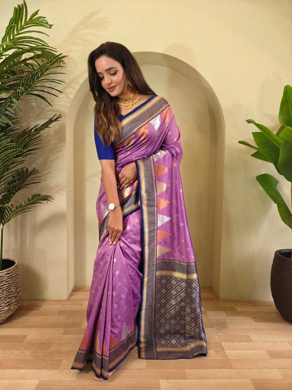 YNF Wholesale Silk Zari Border Silk Sarees KESH249 Ashmita | Surat Manufacturer