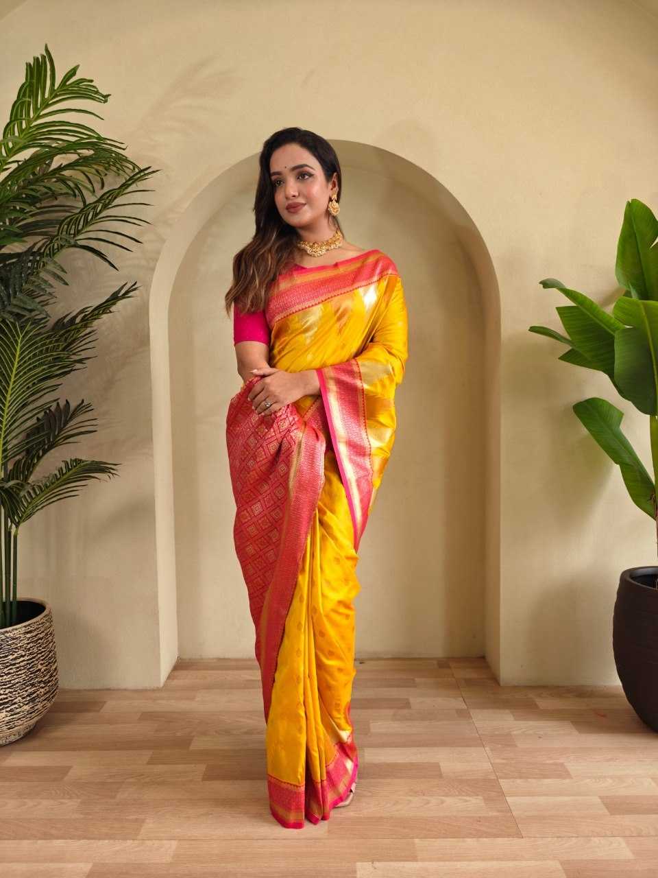 YNF Wholesale Silk Zari Border Silk Sarees KESH249 Ashmita | Surat Manufacturer