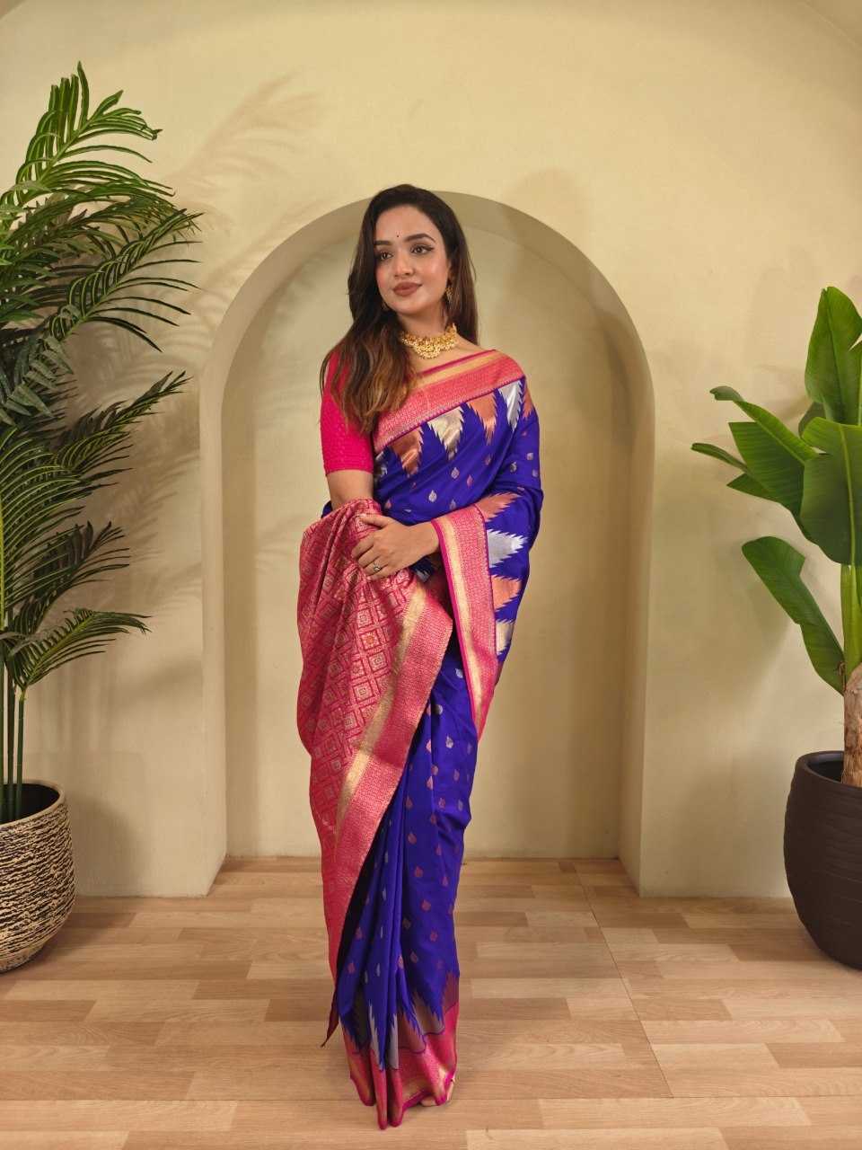 YNF Wholesale Silk Zari Border Silk Sarees KESH249 Ashmita | Surat Manufacturer