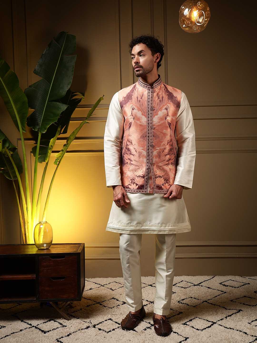 YNF Wholesale Silk Mens Kurtas KESH629 Adrita | Surat Manufacturer