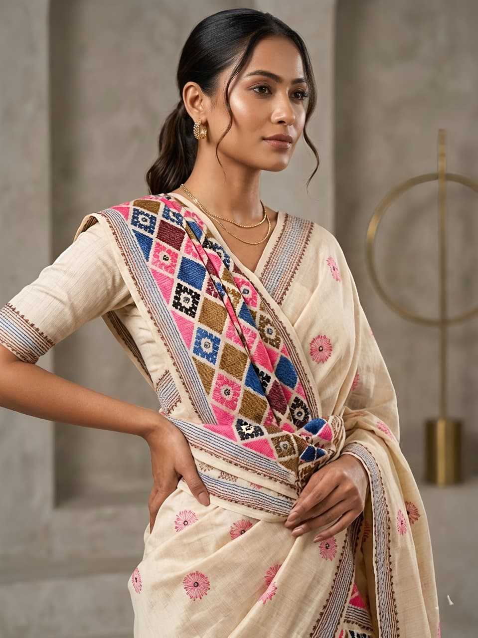 YNF Wholesale Silk Ikat Sarees KESH635 PREMIUM ASSAMESE | Surat Manufacturer