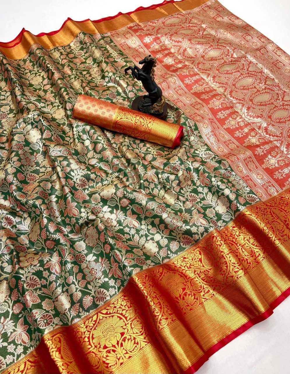 YNF Wholesale Silk Zari Border Silk Sarees RIN209 Sketch - 3 | Surat Manufacturer