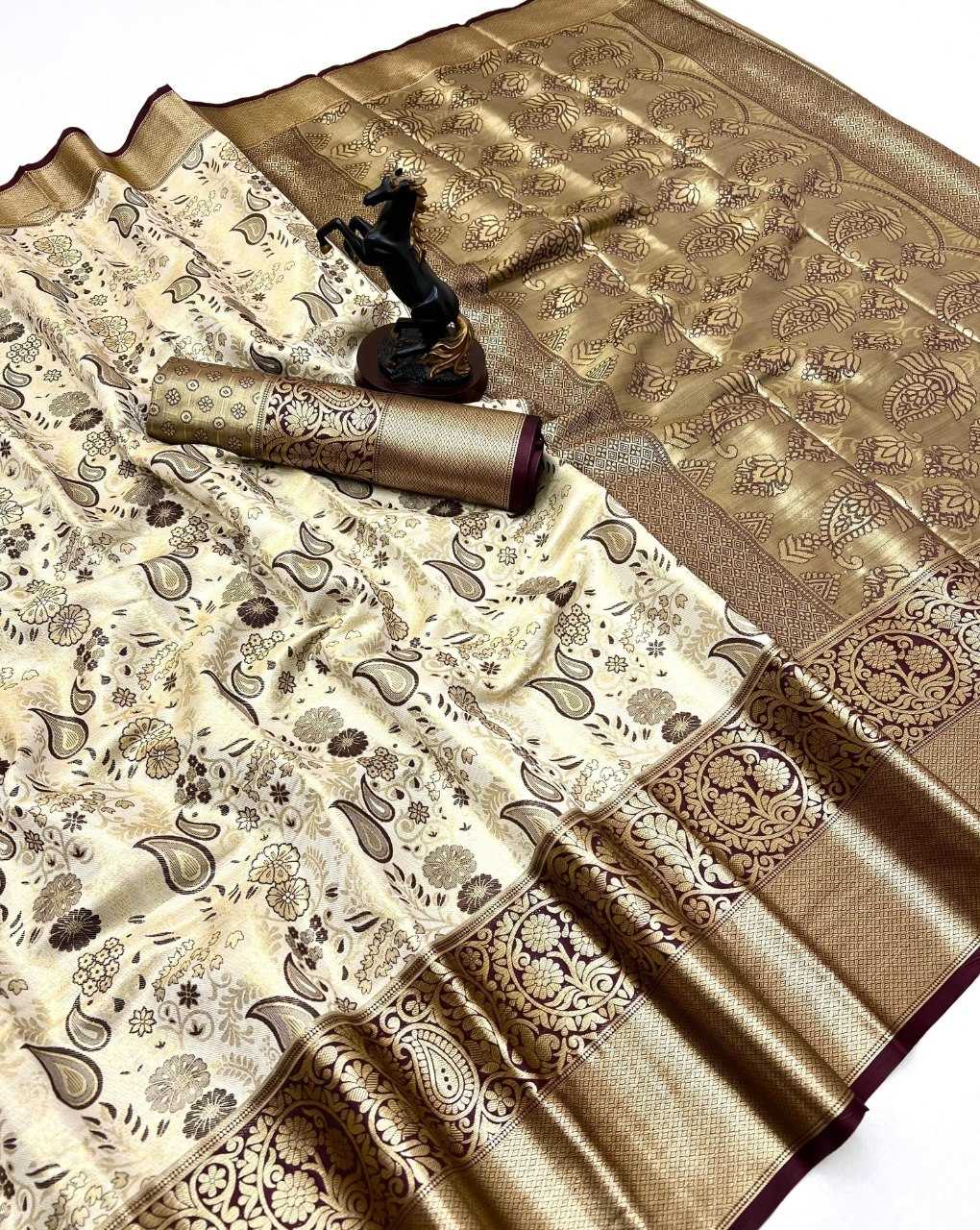 YNF Wholesale Silk Zari Border Silk Sarees RIN209 Sketch - 3 | Surat Manufacturer