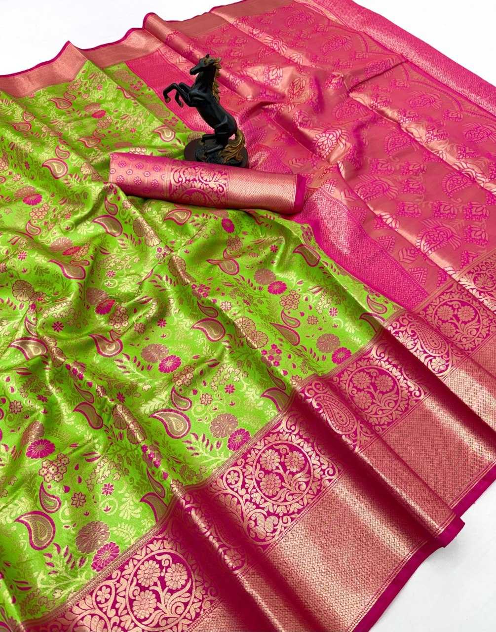 YNF Wholesale Silk Zari Border Silk Sarees RIN209 Sketch - 3 | Surat Manufacturer