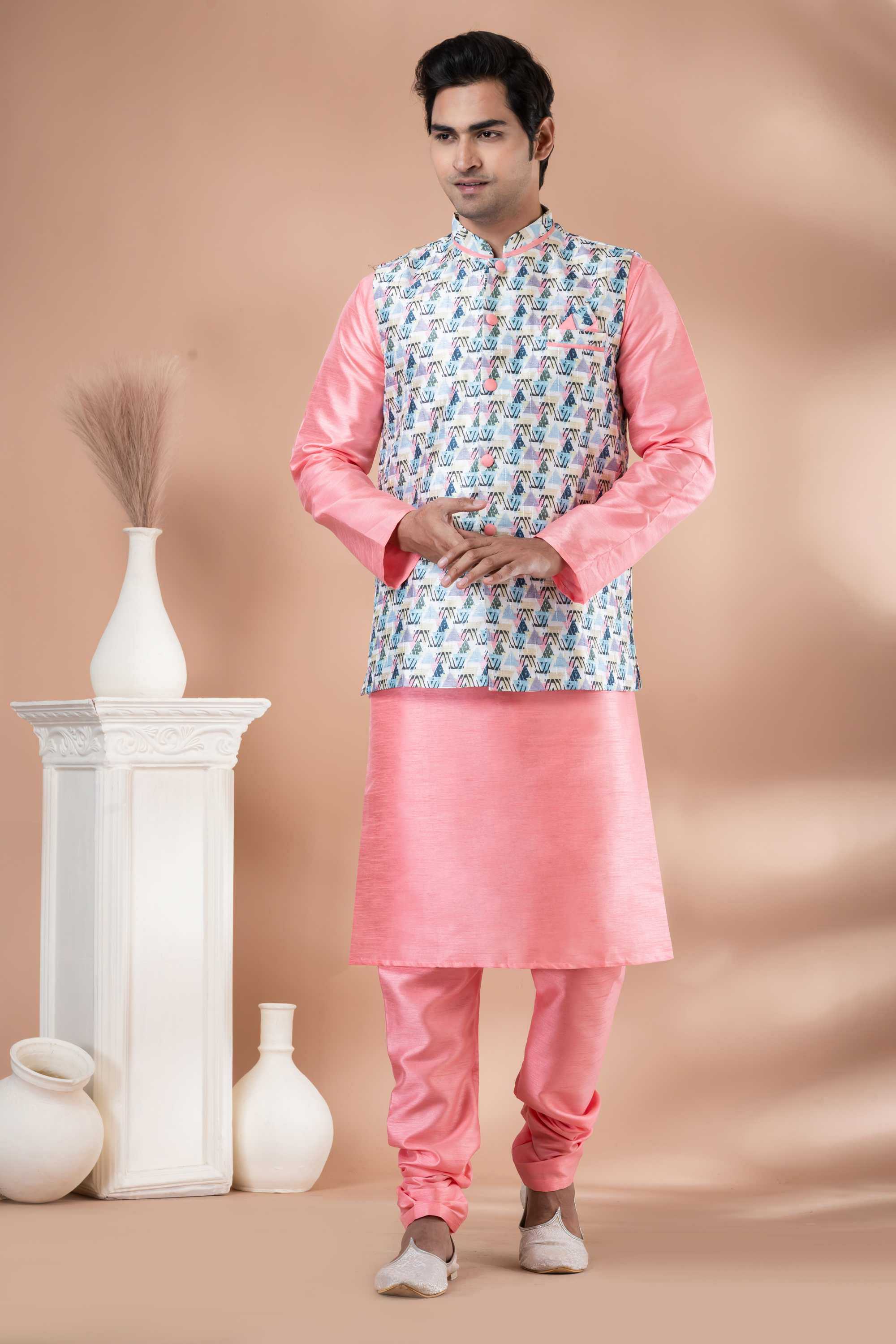 YNF Wholesale Silk Mens Kurta Pyjama RIN223 Series 2321 to 2337 | Surat Manufacturer
