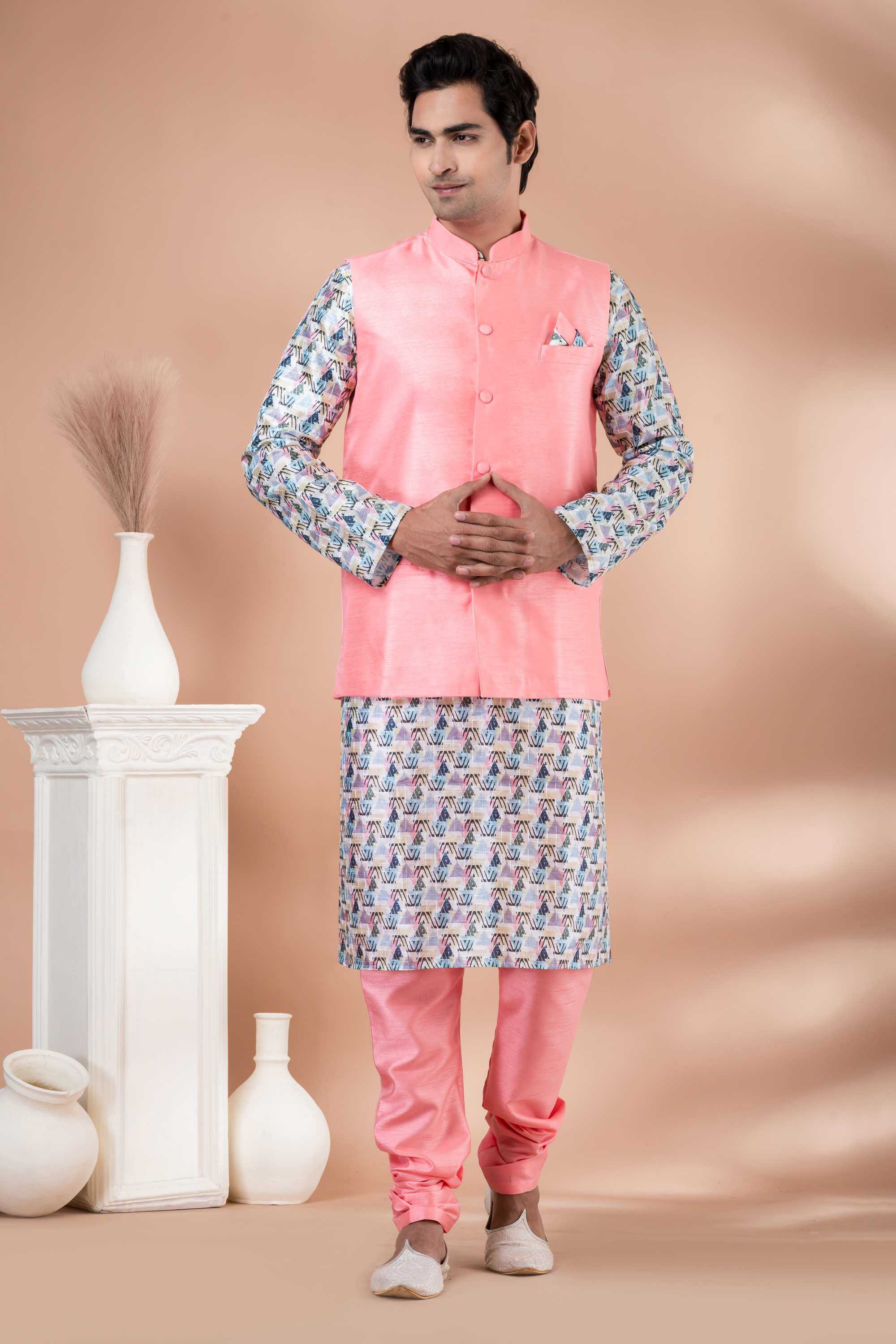 YNF Wholesale Silk Mens Kurta Pyjama RIN223 Series 2321 to 2337 | Surat Manufacturer