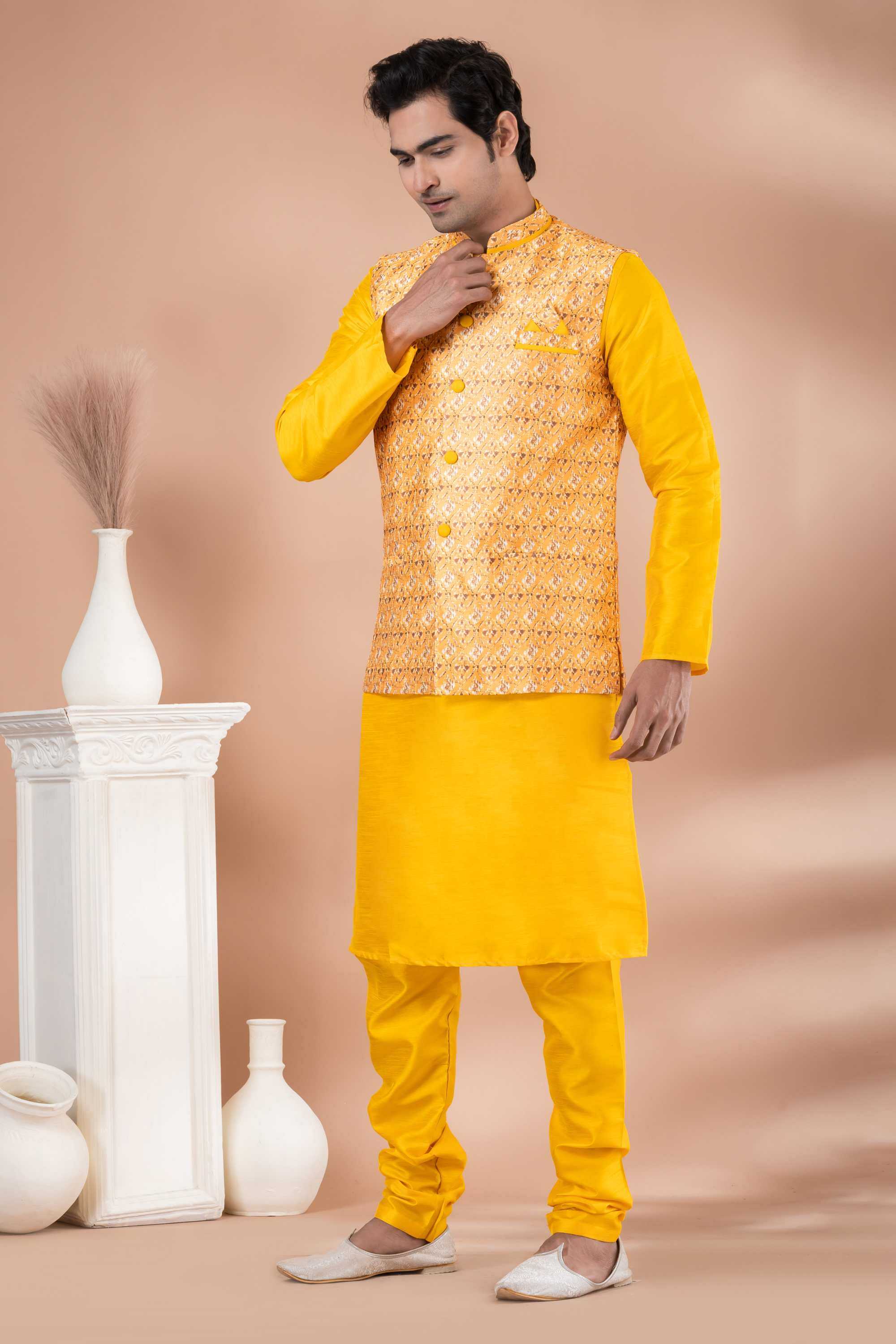 YNF Wholesale Silk Mens Kurta Pyjama RIN223 Series 2321 to 2337 | Surat Manufacturer