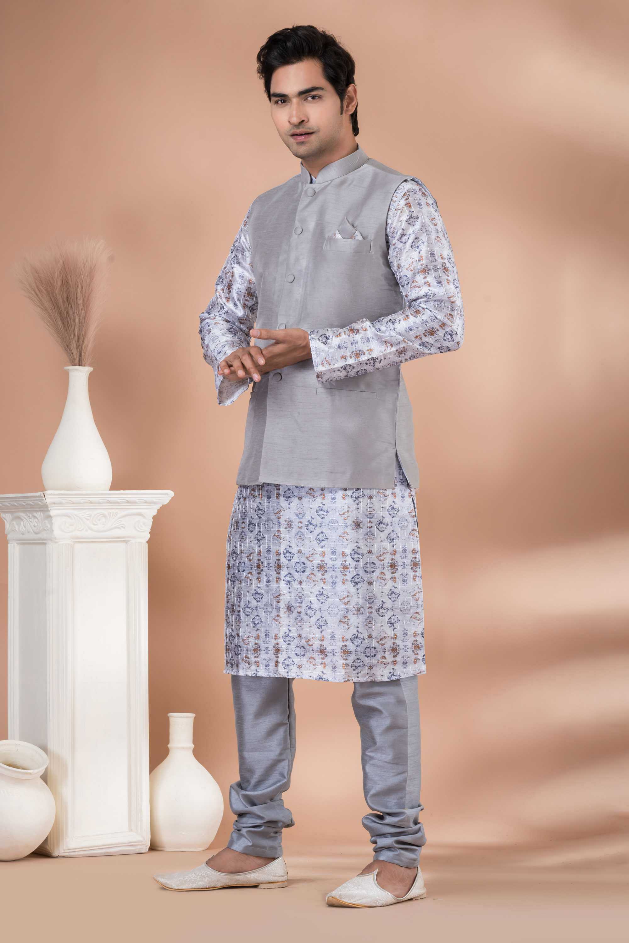 YNF Wholesale Silk Mens Kurta Pyjama RIN223 Series 2321 to 2337 | Surat Manufacturer