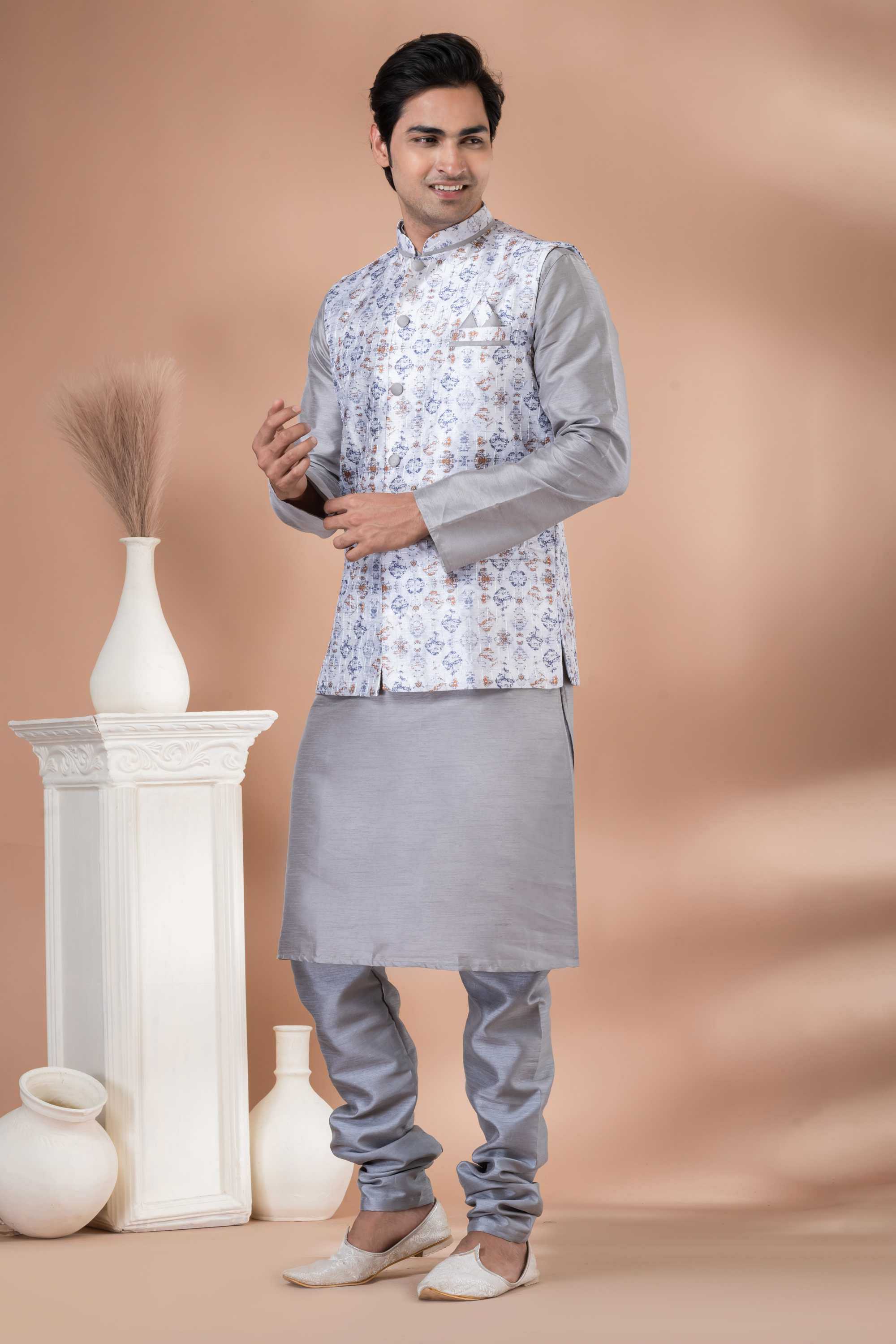YNF Wholesale Silk Mens Kurta Pyjama RIN223 Series 2321 to 2337 | Surat Manufacturer