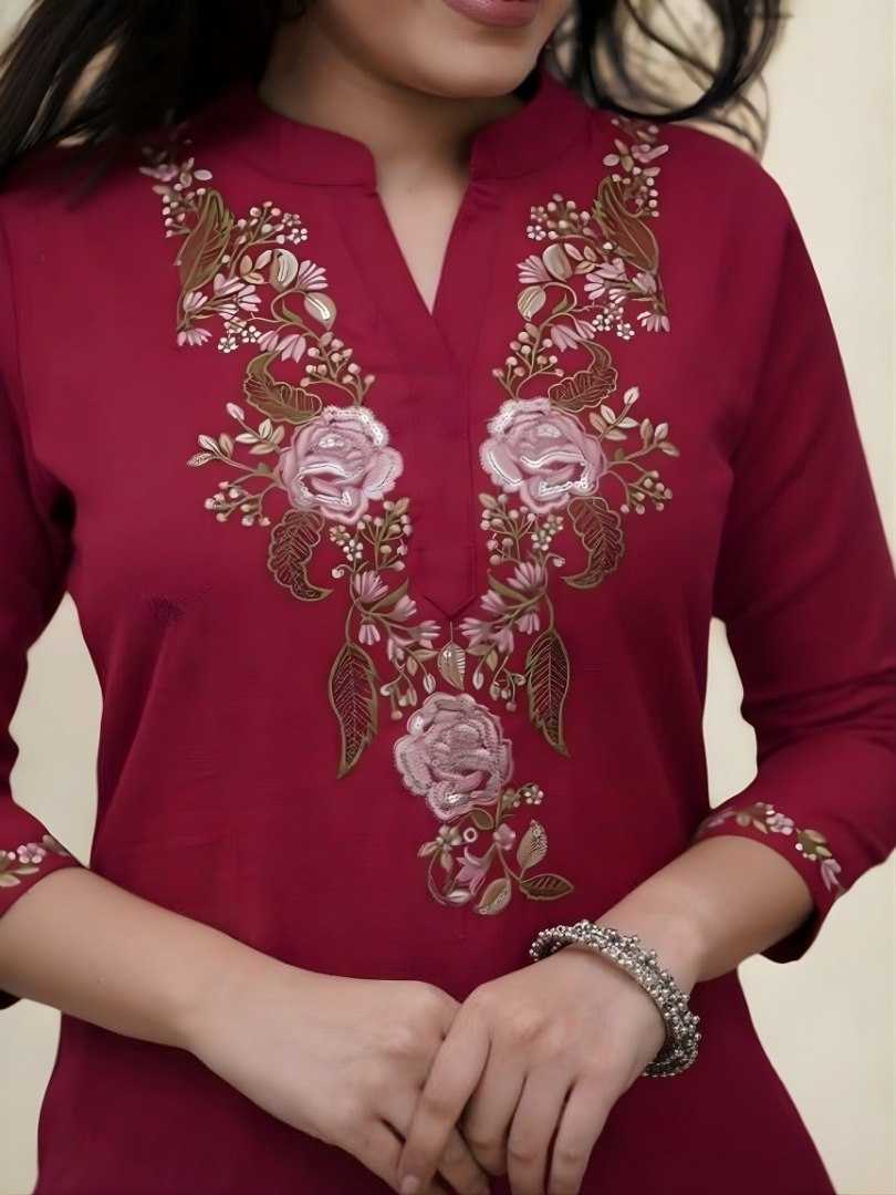 YNF Wholesale Slub Reyon Festive Kurtis KESH123 D3P_21 | Surat Manufacturer