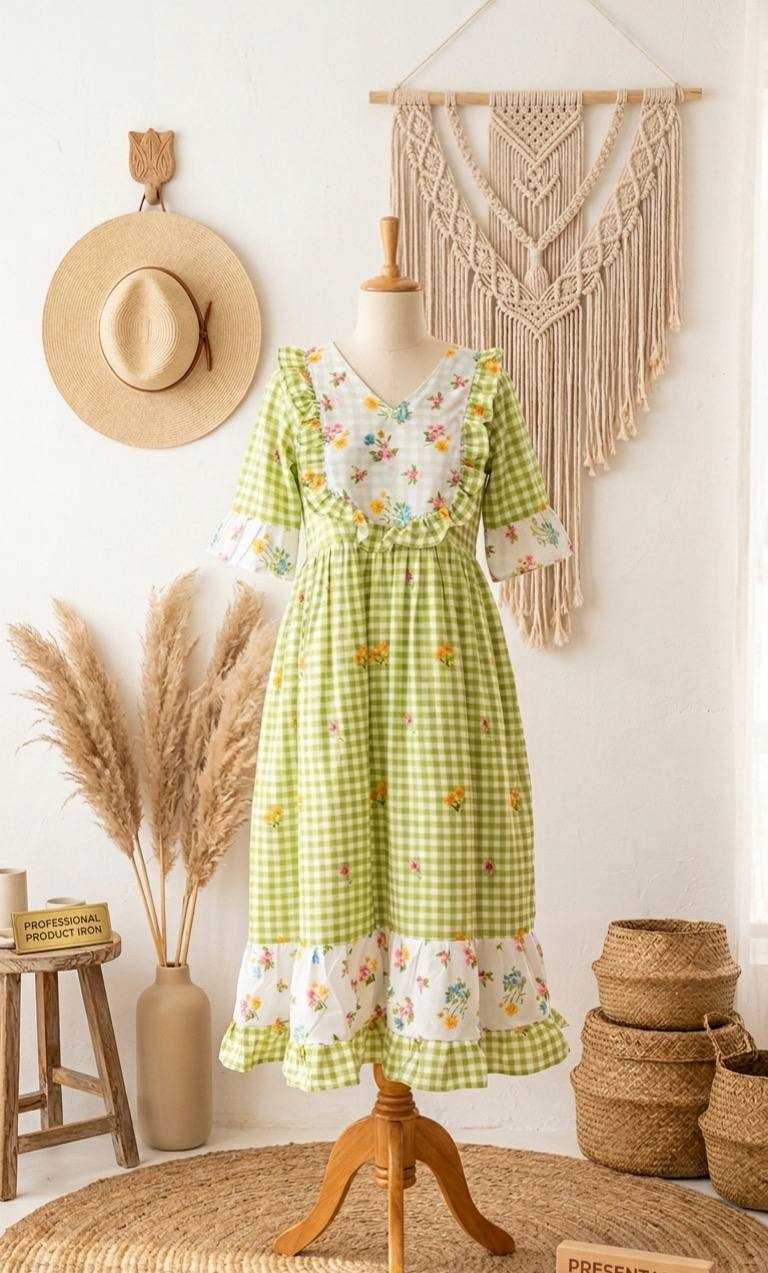 YNF Wholesale Soft Cotton Maxi Dresses KESH210 2721 | Surat Manufacturer