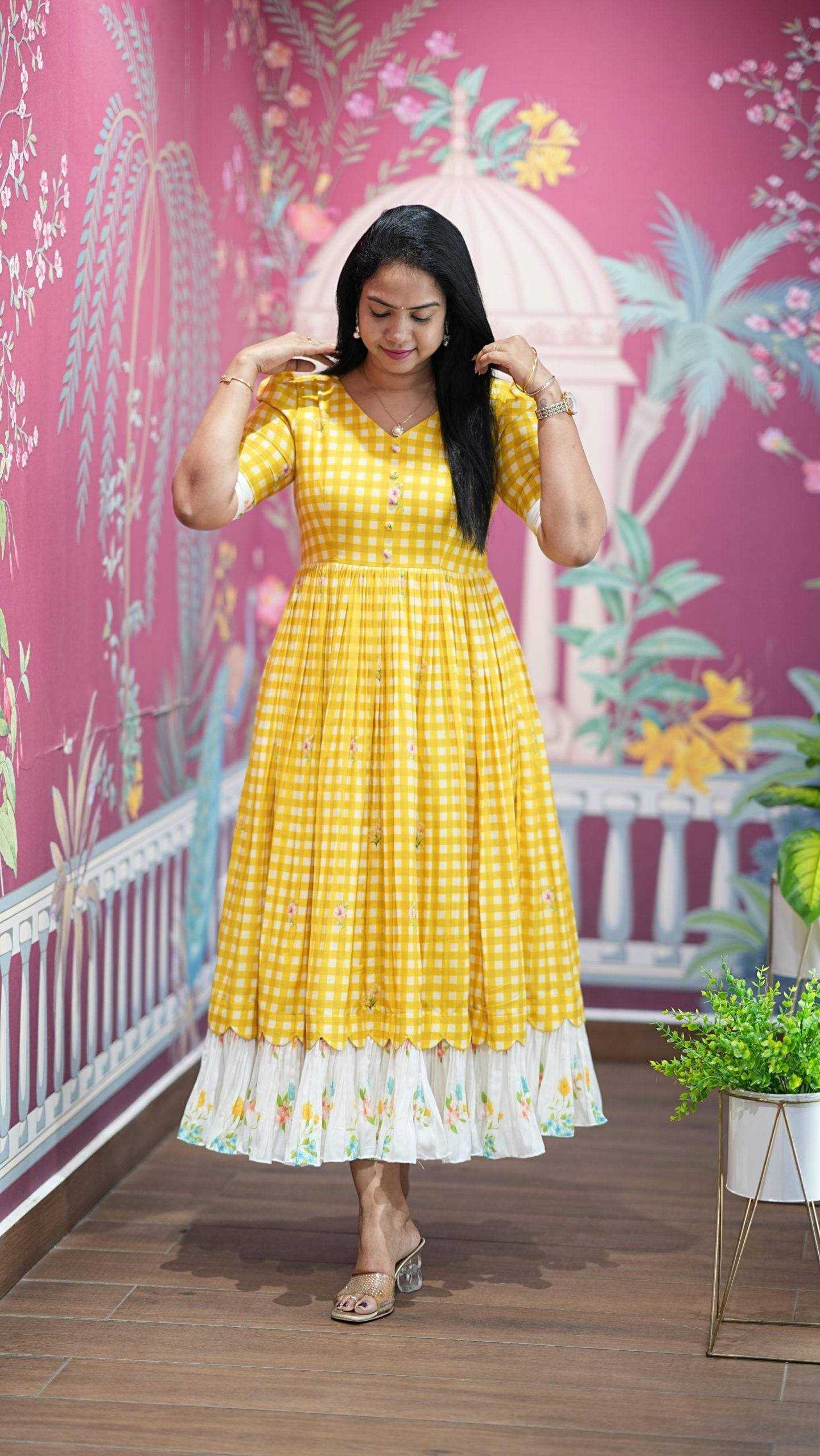 YNF Wholesale Soft Cotton Maxi Dresses KESH210 2751 | Surat Manufacturer