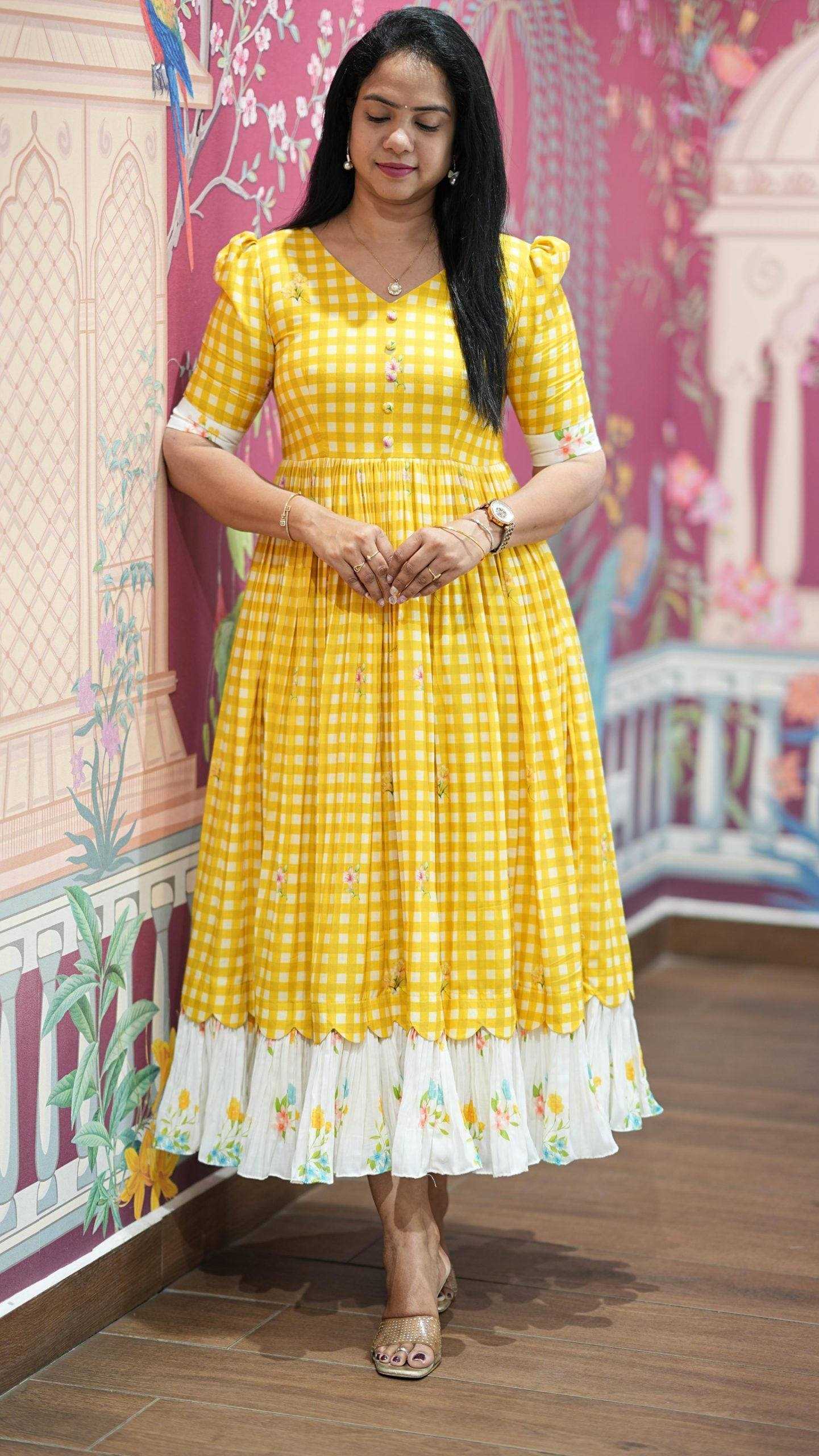 YNF Wholesale Soft Cotton Maxi Dresses KESH210 2751 | Surat Manufacturer