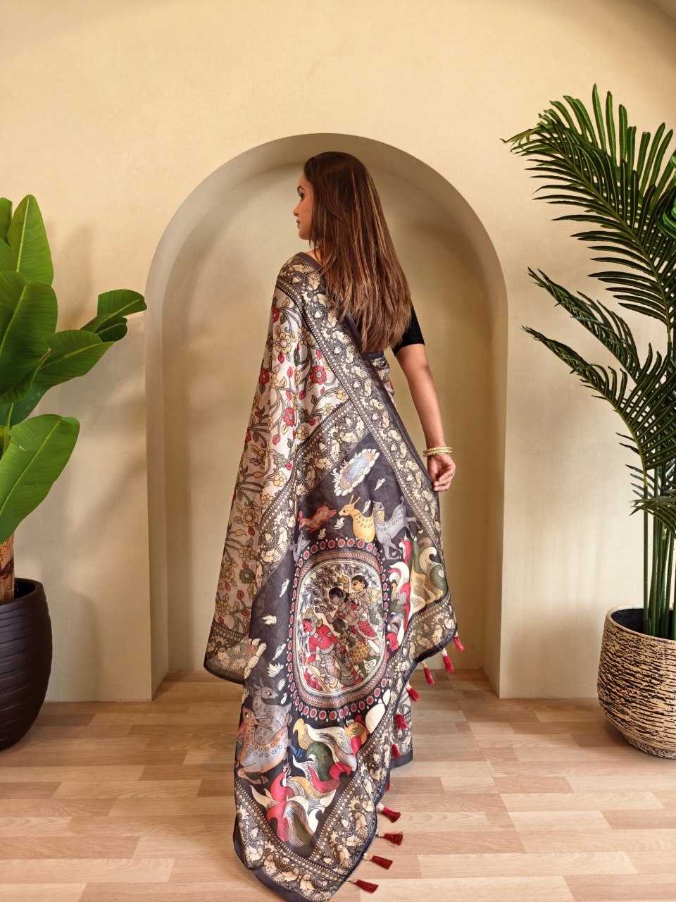 YNF Wholesale Soft Cotton Printed Silk Saree KESH249 : Madhu | Surat Manufacturer