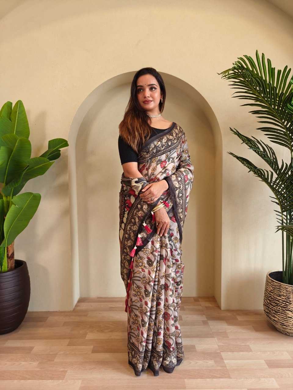 YNF Wholesale Soft Cotton Printed Silk Saree KESH249 : Madhu | Surat Manufacturer