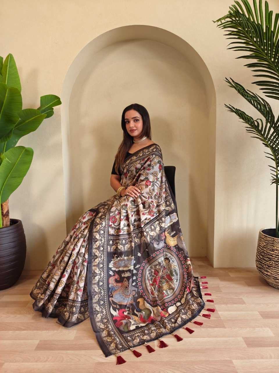 YNF Wholesale Soft Cotton Printed Silk Saree KESH249 : Madhu | Surat Manufacturer