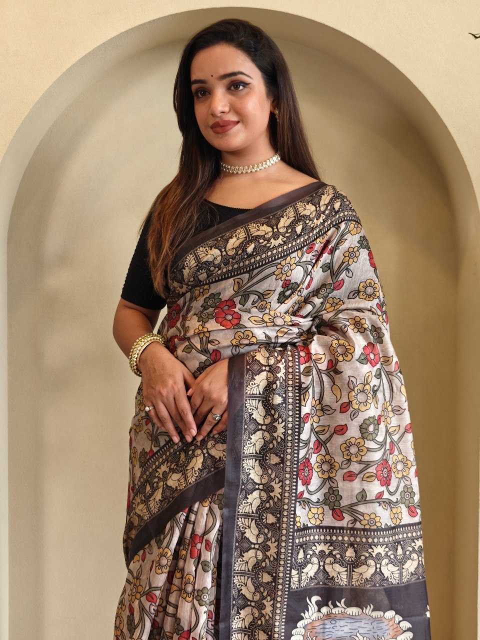 YNF Wholesale Soft Cotton Printed Silk Saree KESH249 : Madhu | Surat Manufacturer