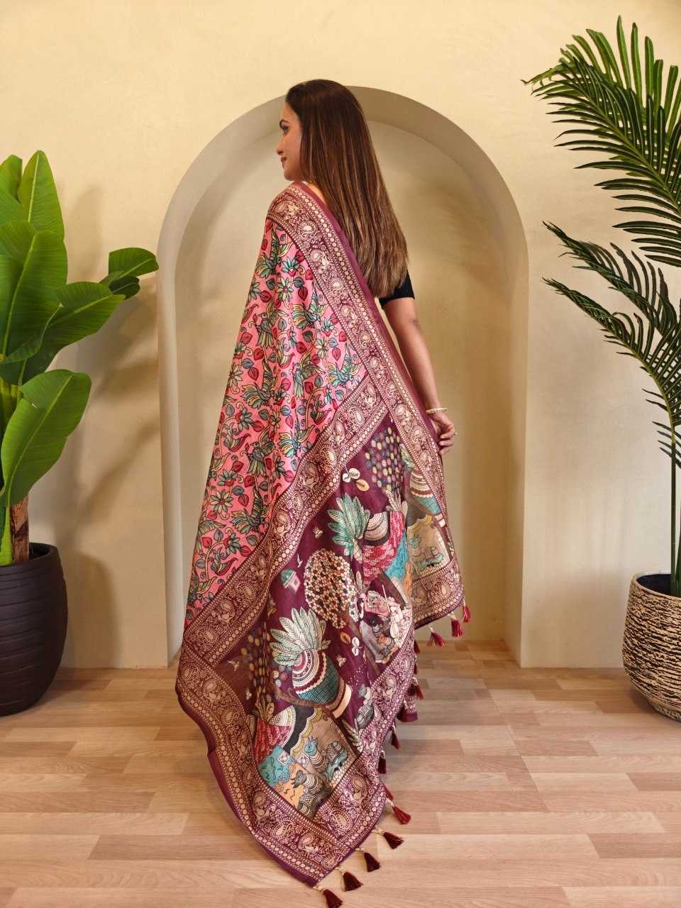YNF Wholesale Soft Cotton Printed Silk Saree KESH249 : Madhu | Surat Manufacturer