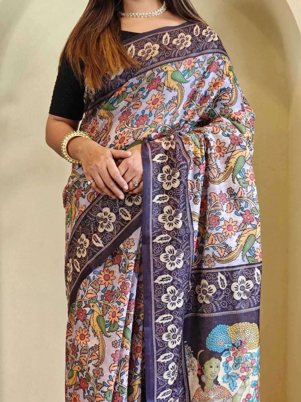 YNF Wholesale Soft Cotton Printed Silk Saree KESH249 : Madhu | Surat Manufacturer