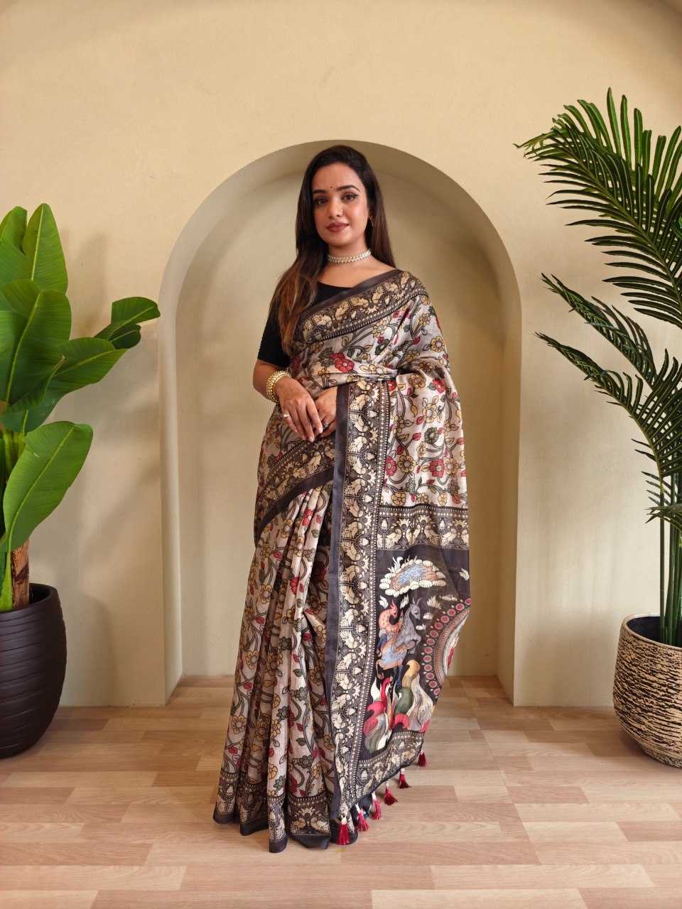 YNF Wholesale Soft Cotton Printed Silk Saree KESH249 : Madhu | Surat Manufacturer