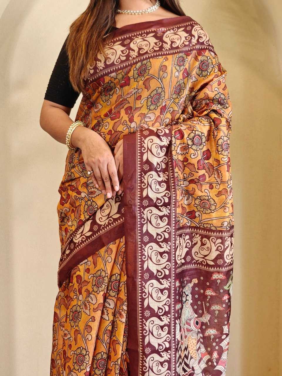 YNF Wholesale Soft Cotton Printed Silk Saree KESH249 : Madhu | Surat Manufacturer