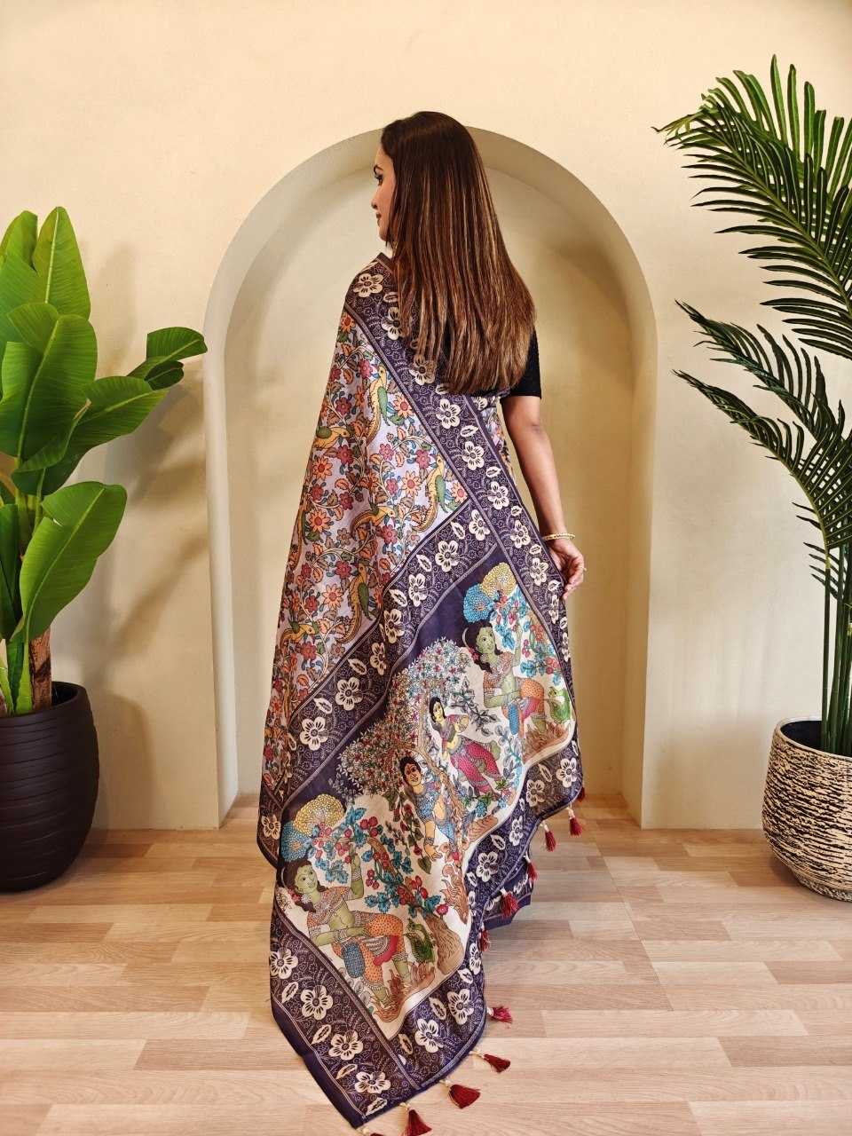 YNF Wholesale Soft Cotton Printed Silk Saree KESH249 : Madhu | Surat Manufacturer