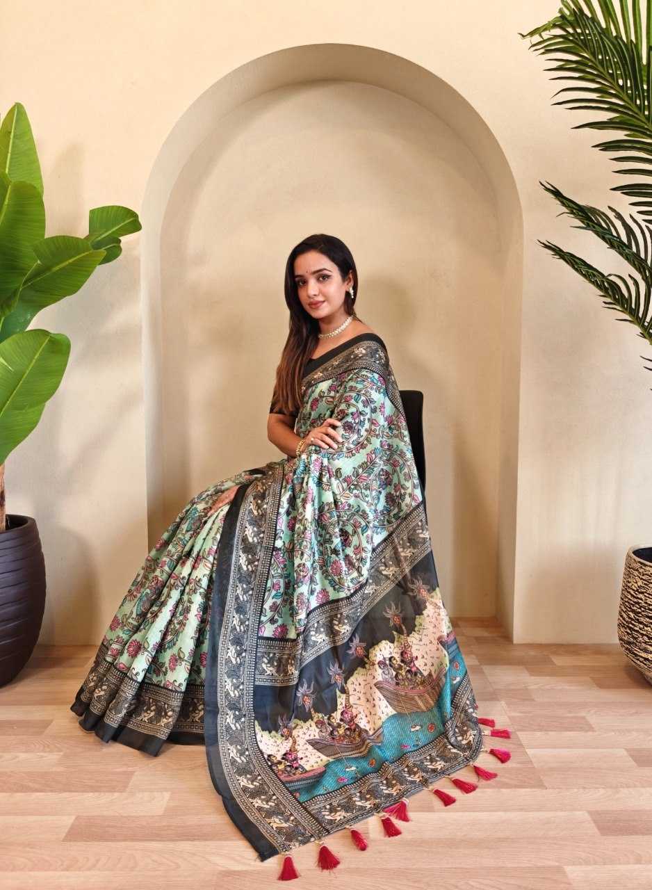 YNF Wholesale Soft Cotton Printed Silk Saree KESH249 : Madhu | Surat Manufacturer
