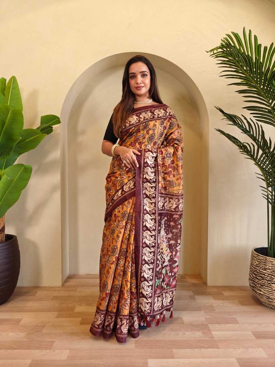 YNF Wholesale Soft Cotton Printed Silk Saree KESH249 : Madhu | Surat Manufacturer