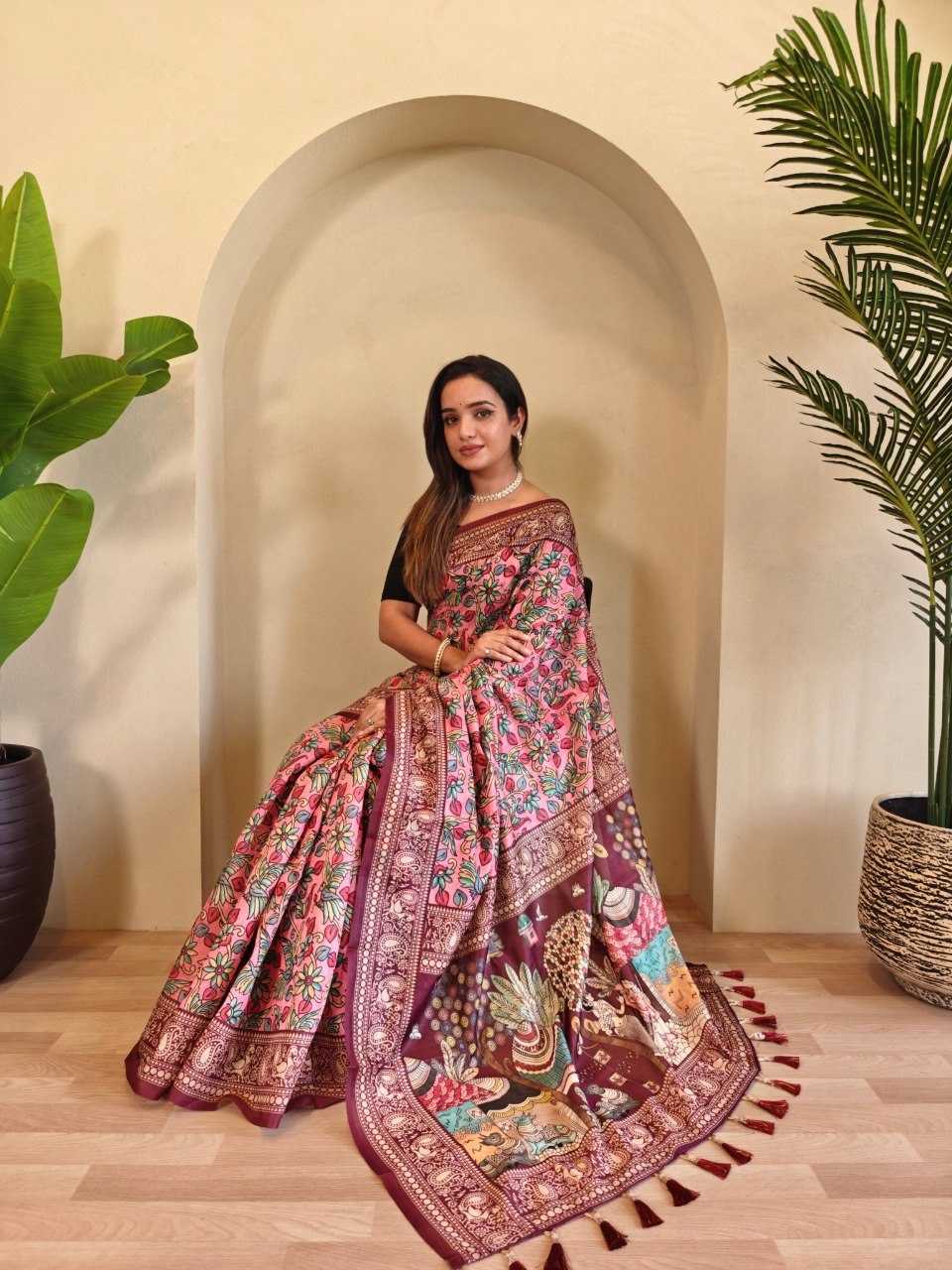 YNF Wholesale Soft Cotton Printed Silk Saree KESH249 : Madhu | Surat Manufacturer
