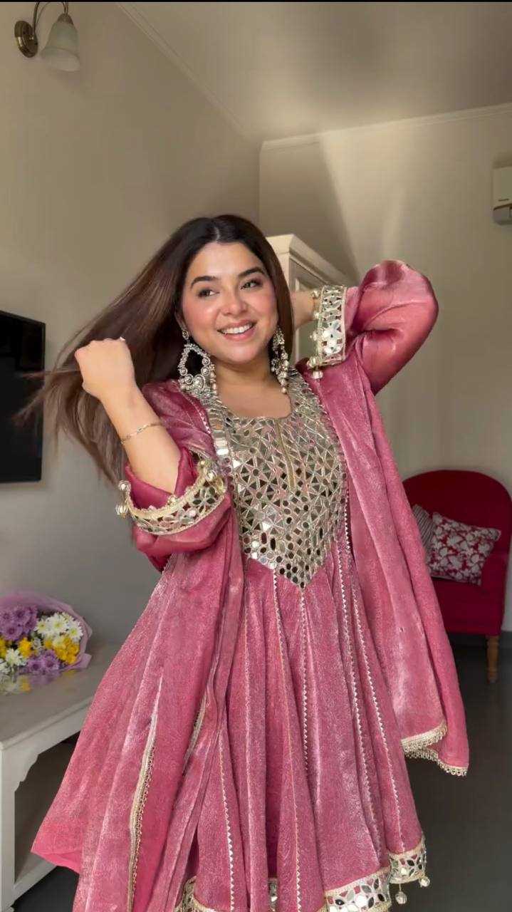 YNF Wholesale Soft Gold Crush Cotton Suits RIN162 6017 | Surat Manufacturer