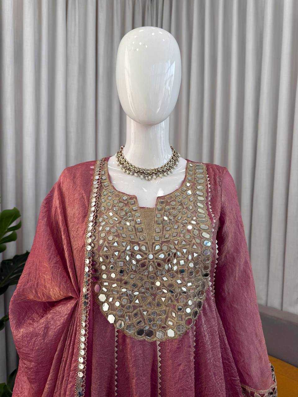YNF Wholesale Soft Gold Crush Cotton Suits RIN162 6017 | Surat Manufacturer