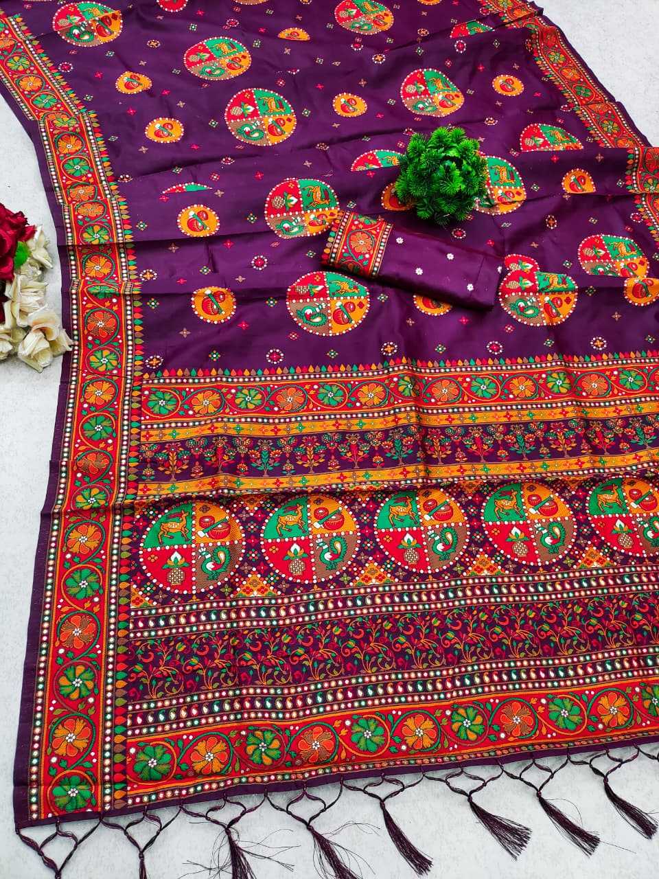 YNF Wholesale Soft Kashmiri Silk Printed Sarees KESH548 ??????? | Surat Manufacturer