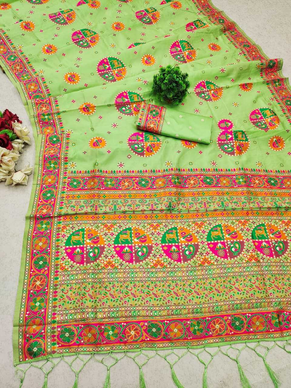 YNF Wholesale Soft Kashmiri Silk Printed Sarees KESH548 ??????? | Surat Manufacturer