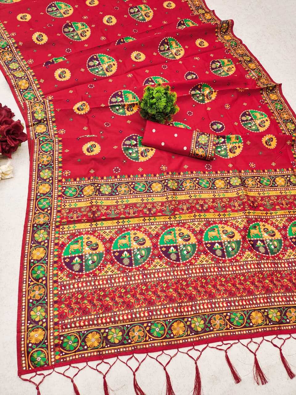 YNF Wholesale Soft Kashmiri Silk Printed Sarees KESH548 ??????? | Surat Manufacturer