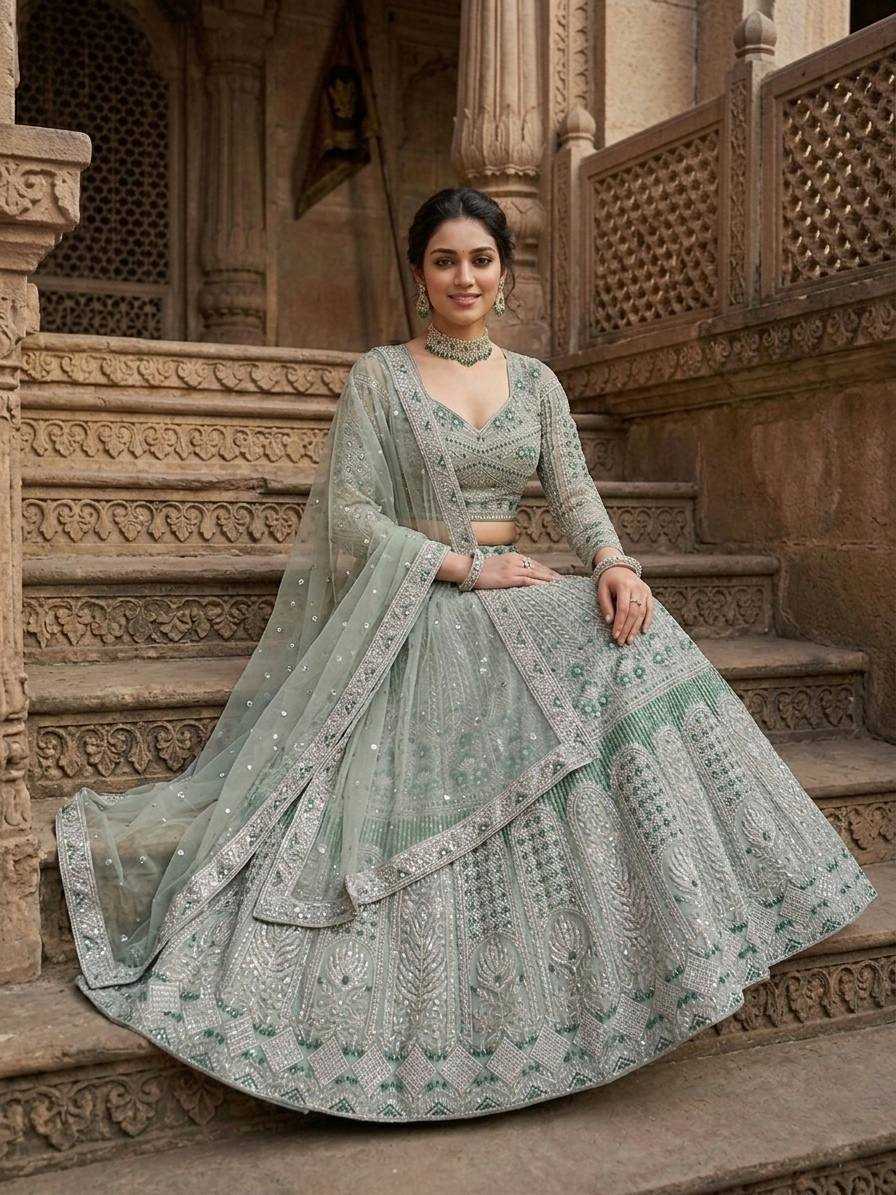 YNF Wholesale Soft Net Net Lehenga Choli KESH512 1768 | Surat Manufacturer