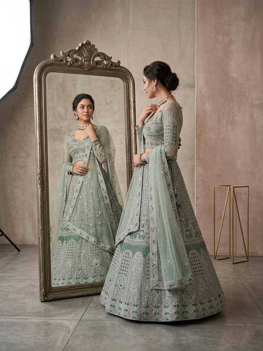 YNF Wholesale Soft Net Net Lehenga Choli KESH512 1768 | Surat Manufacturer