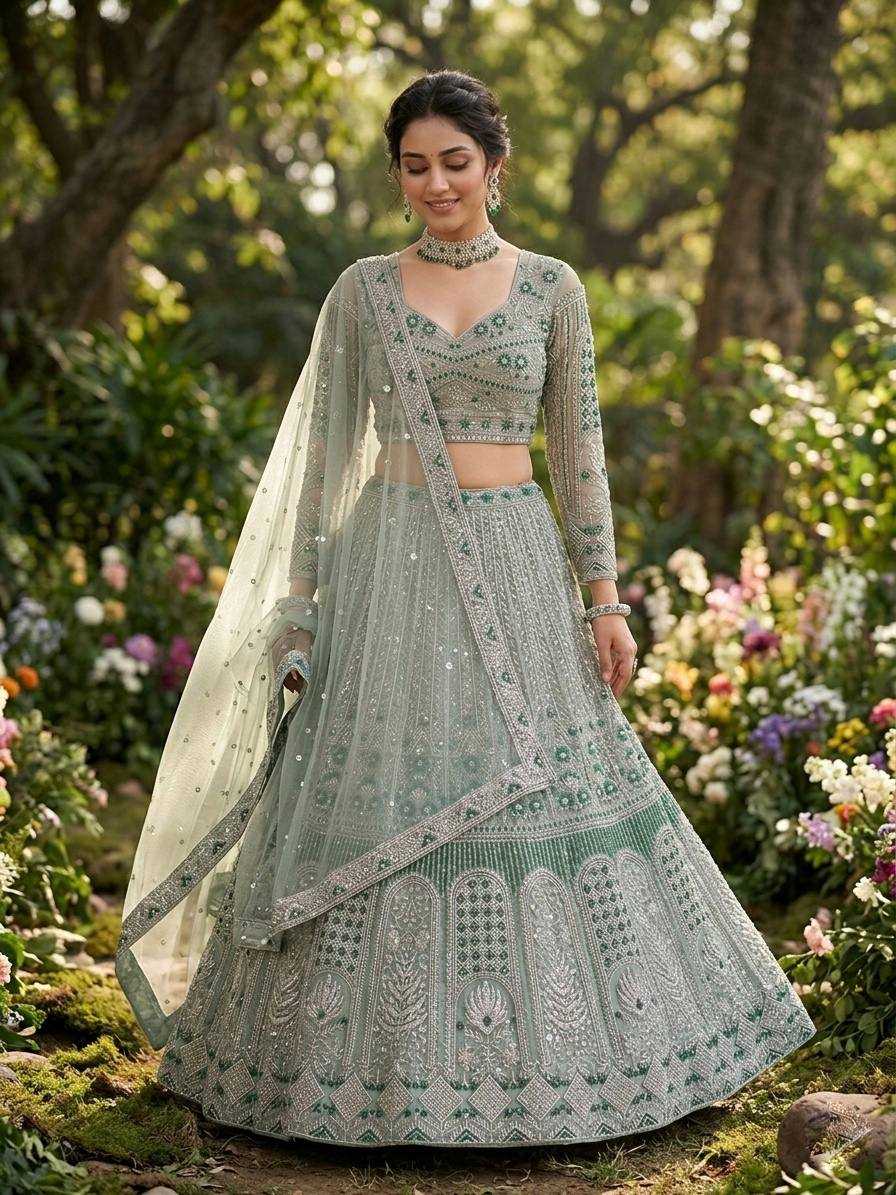 YNF Wholesale Soft Net Net Lehenga Choli KESH512 1768 | Surat Manufacturer