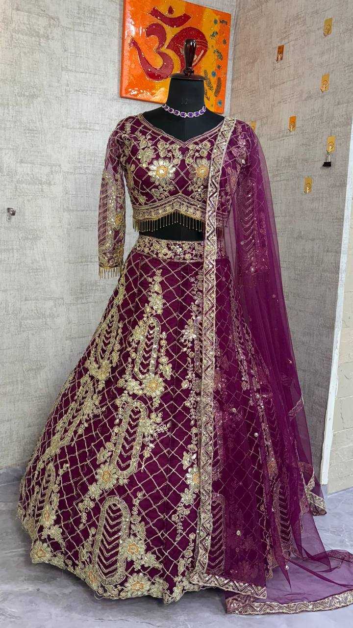YNF Wholesale Soft Net Wedding Lehenga KESH512 1777 | Surat Manufacturer