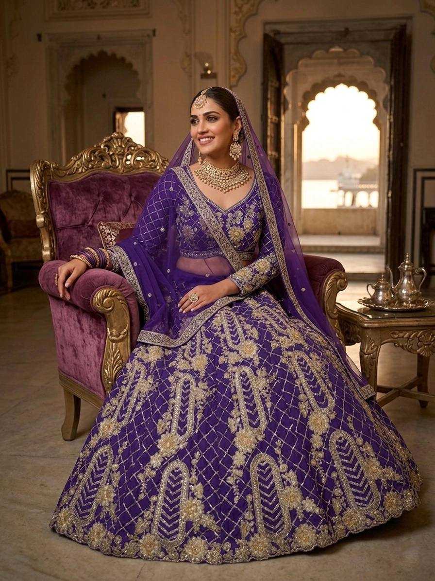 YNF Wholesale Soft Net Wedding Lehenga KESH512 1777 | Surat Manufacturer