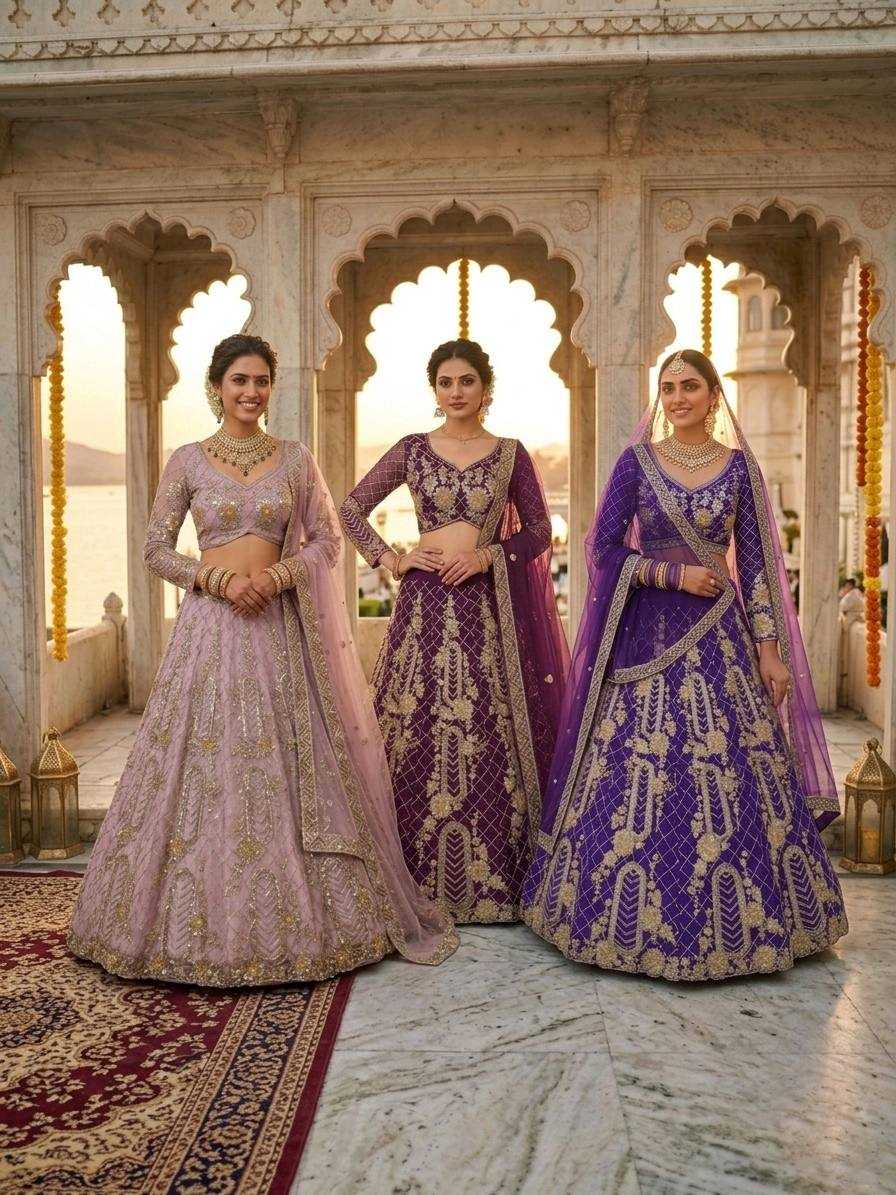 YNF Wholesale Soft Net Wedding Lehenga KESH512 1777 | Surat Manufacturer
