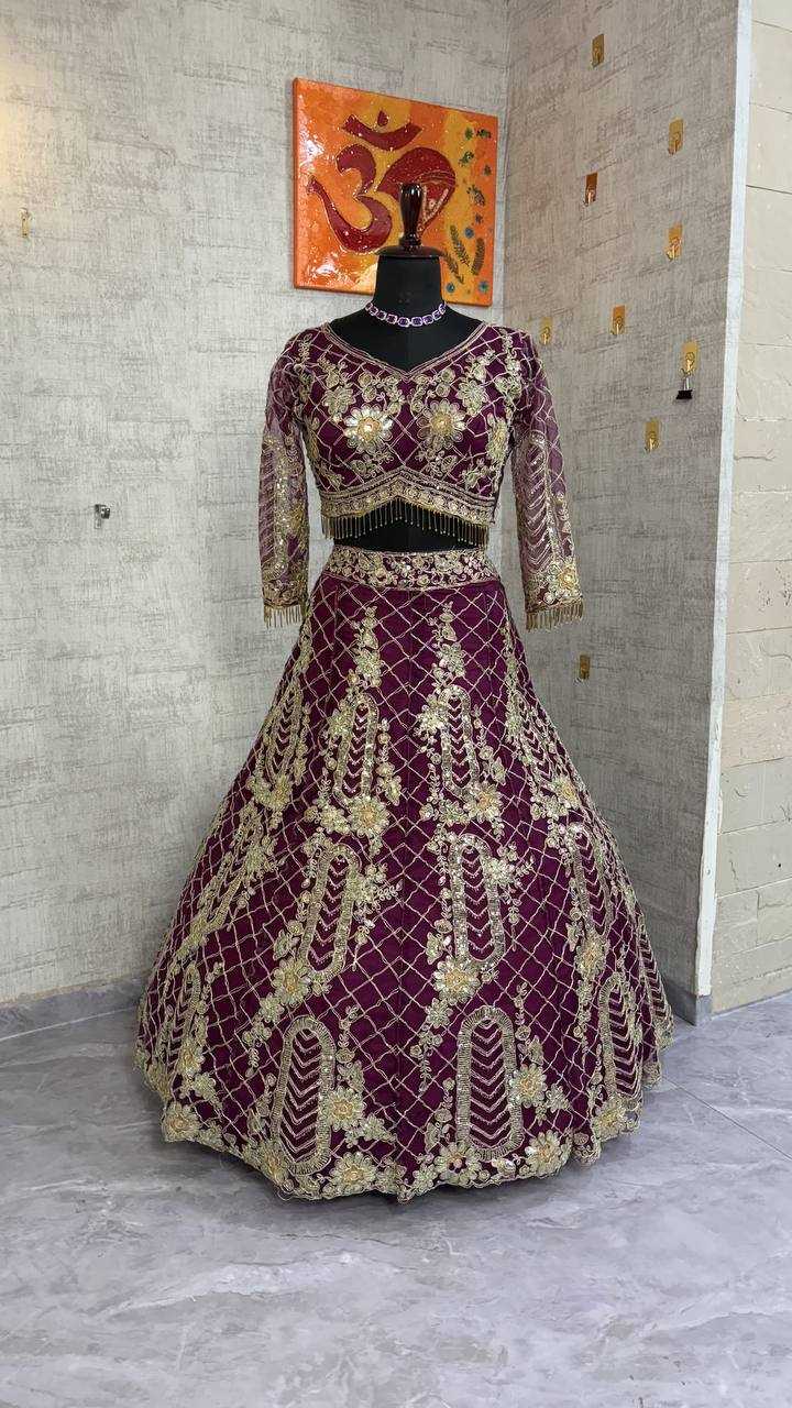 YNF Wholesale Soft Net Wedding Lehenga KESH512 1777 | Surat Manufacturer