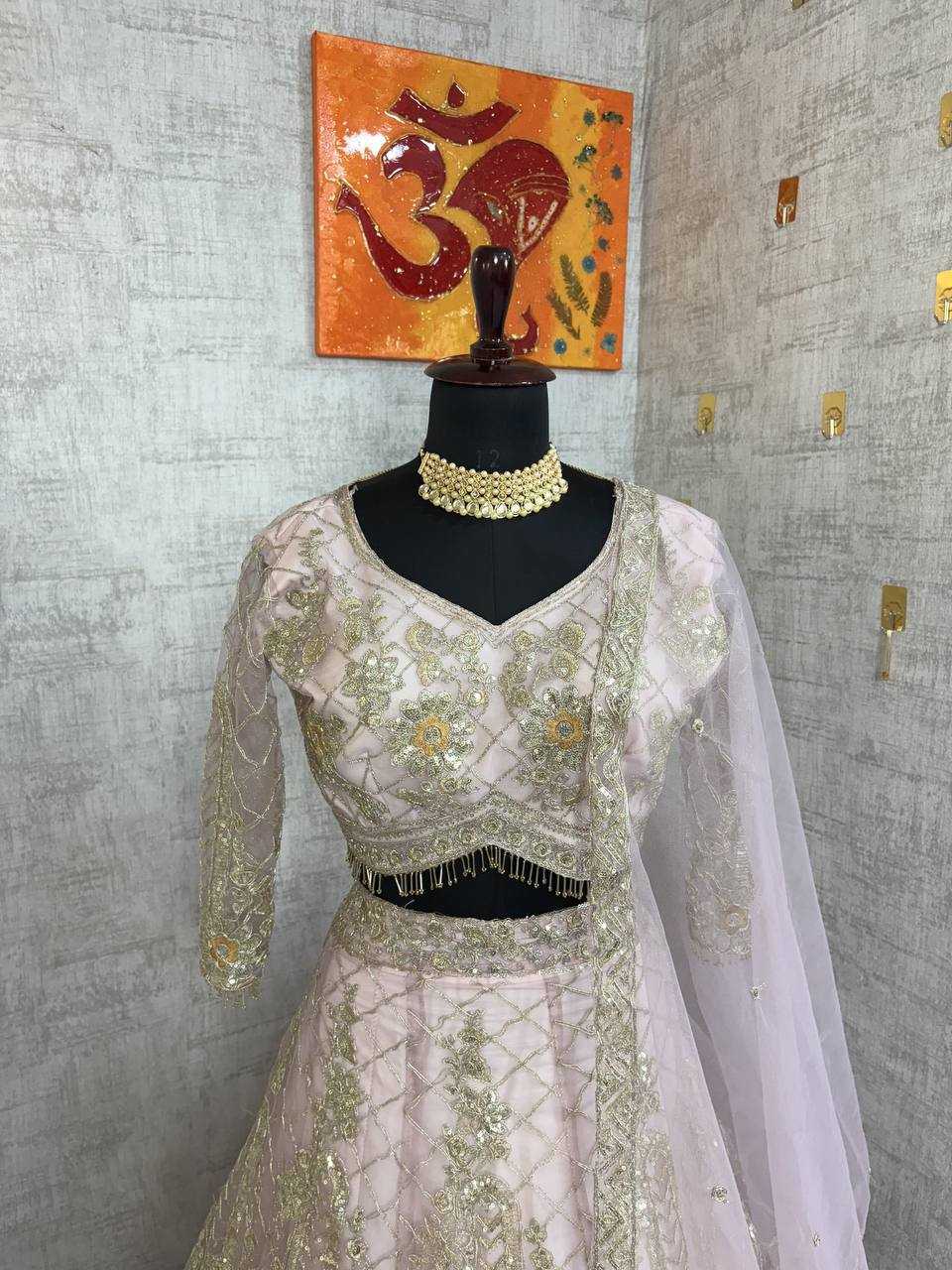 YNF Wholesale Soft Net Wedding Lehenga KESH512 1777 | Surat Manufacturer