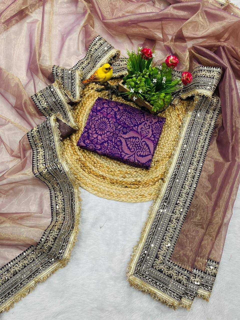 YNF Wholesale Soft Net Sequin Sarees KESH621 6036 | Surat Manufacturer
