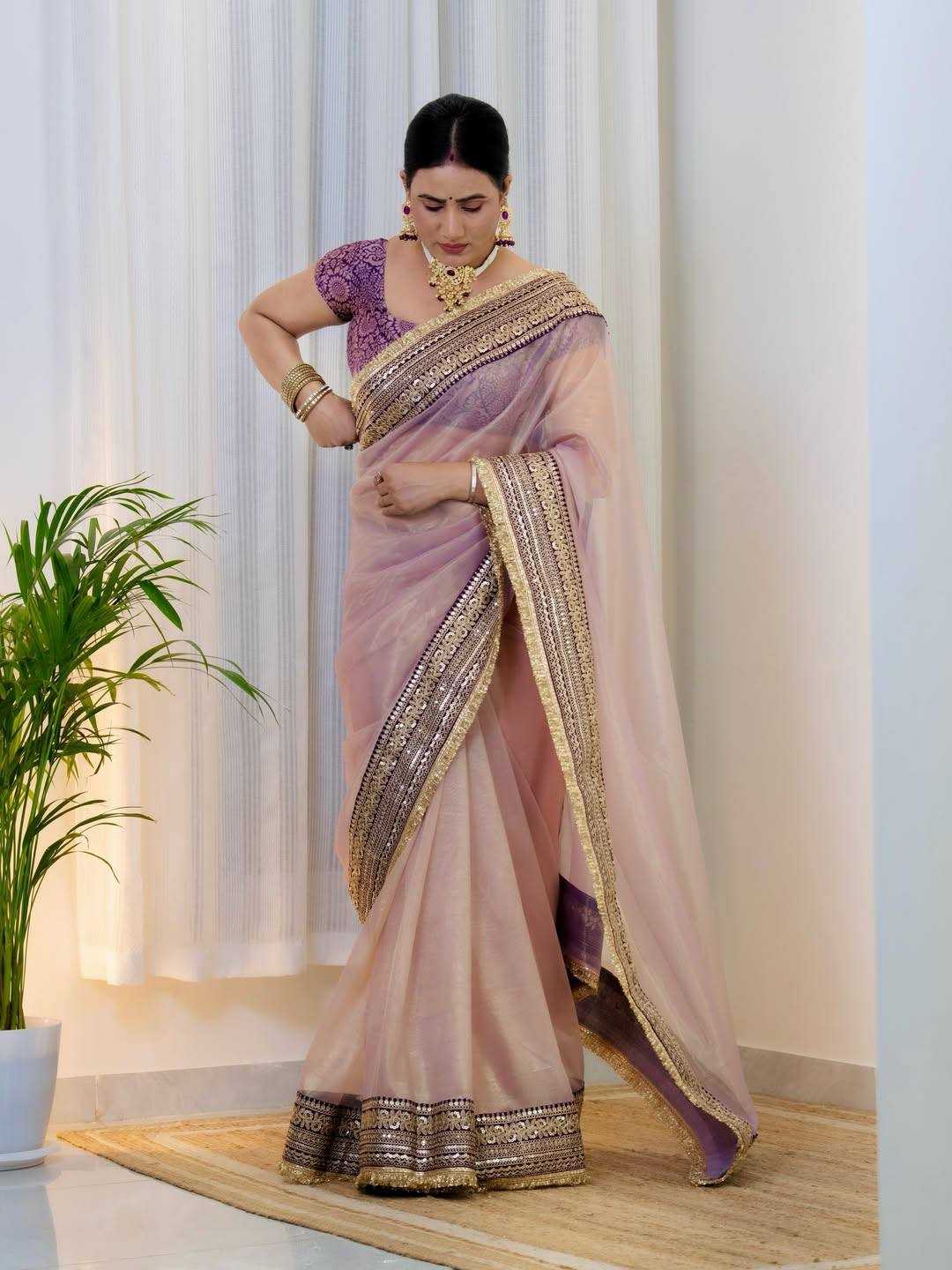 YNF Wholesale Soft Net Sequin Sarees KESH621 6036 | Surat Manufacturer