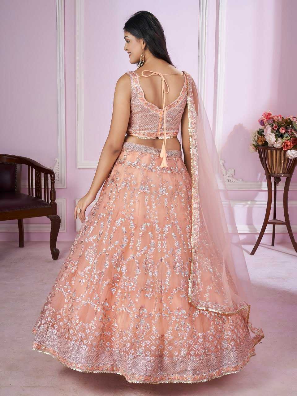 YNF Wholesale Soft Net Wedding Lehenga KESH638 5016 | Surat Manufacturer