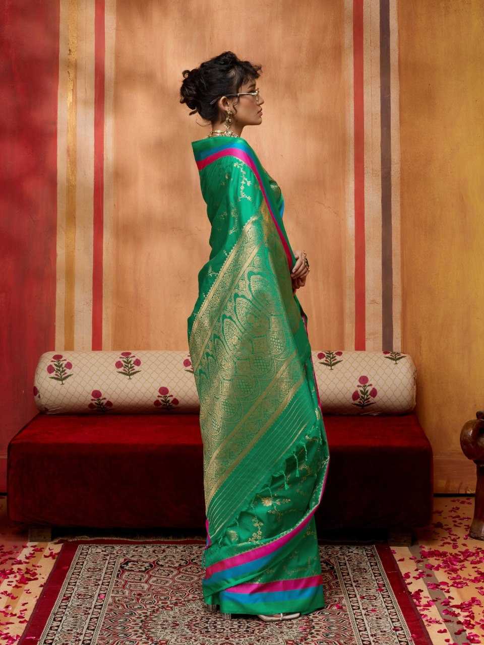 YNF Wholesale Soft Silk Handloom Sarees KESH522 AB :- 183 | Surat Manufacturer