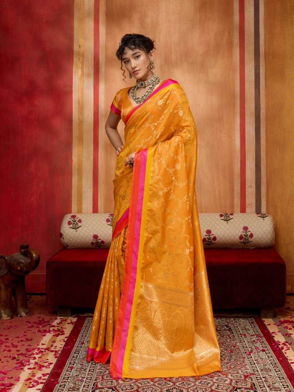 YNF Wholesale Soft Silk Handloom Sarees KESH522 AB :- 183 | Surat Manufacturer