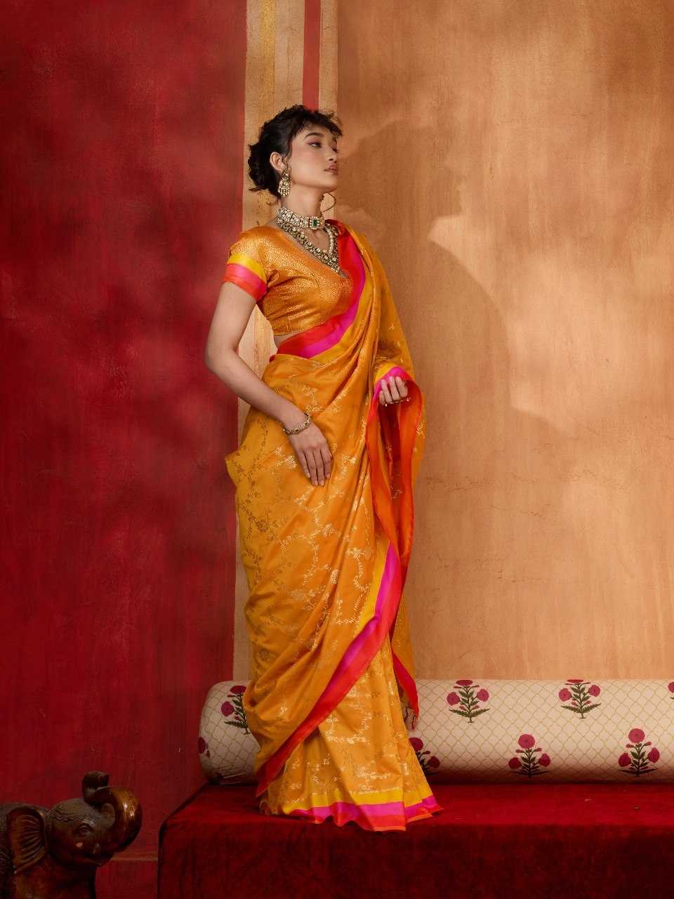 YNF Wholesale Soft Silk Handloom Sarees KESH522 AB :- 183 | Surat Manufacturer