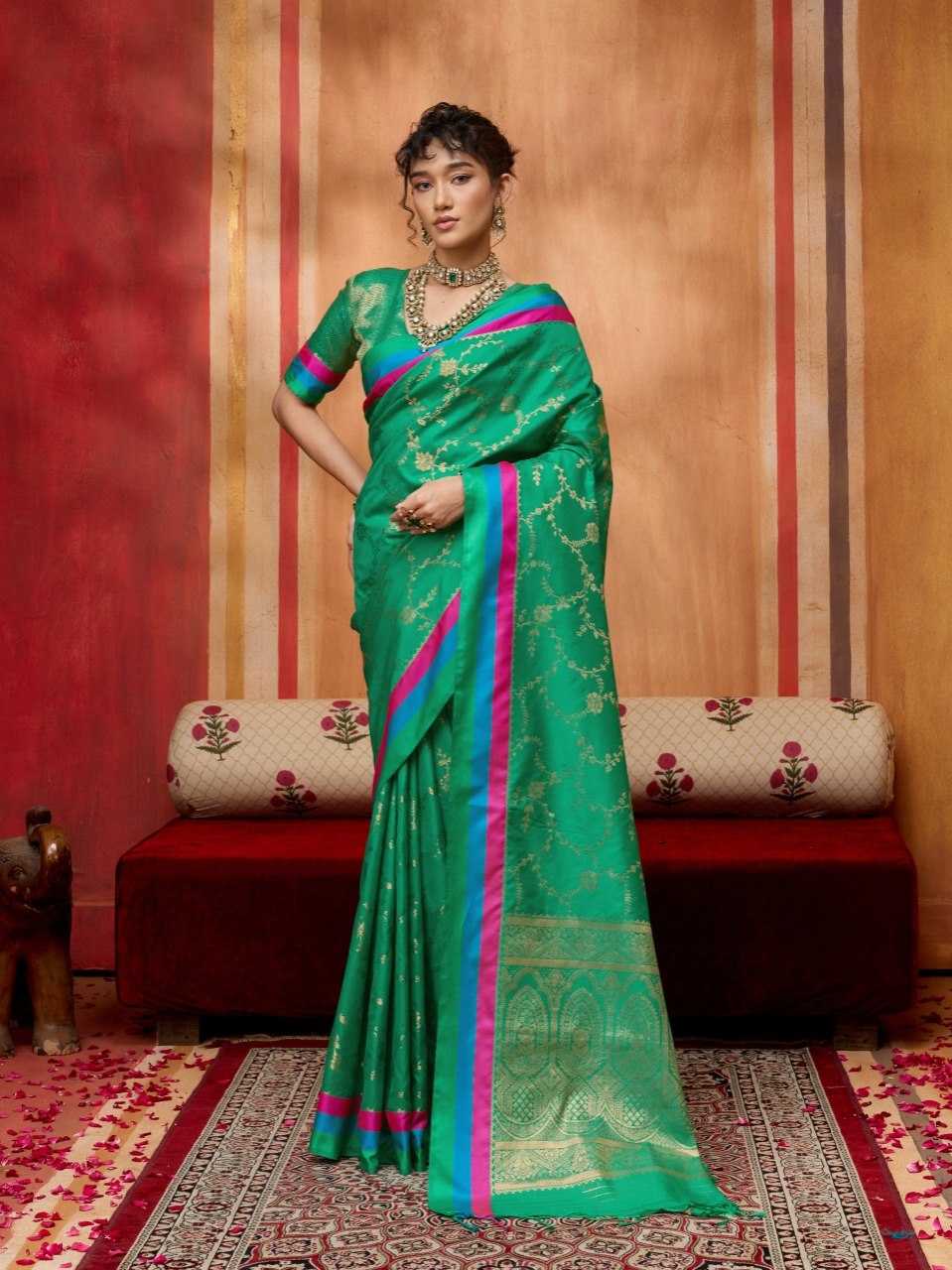 YNF Wholesale Soft Silk Handloom Sarees KESH522 AB :- 183 | Surat Manufacturer