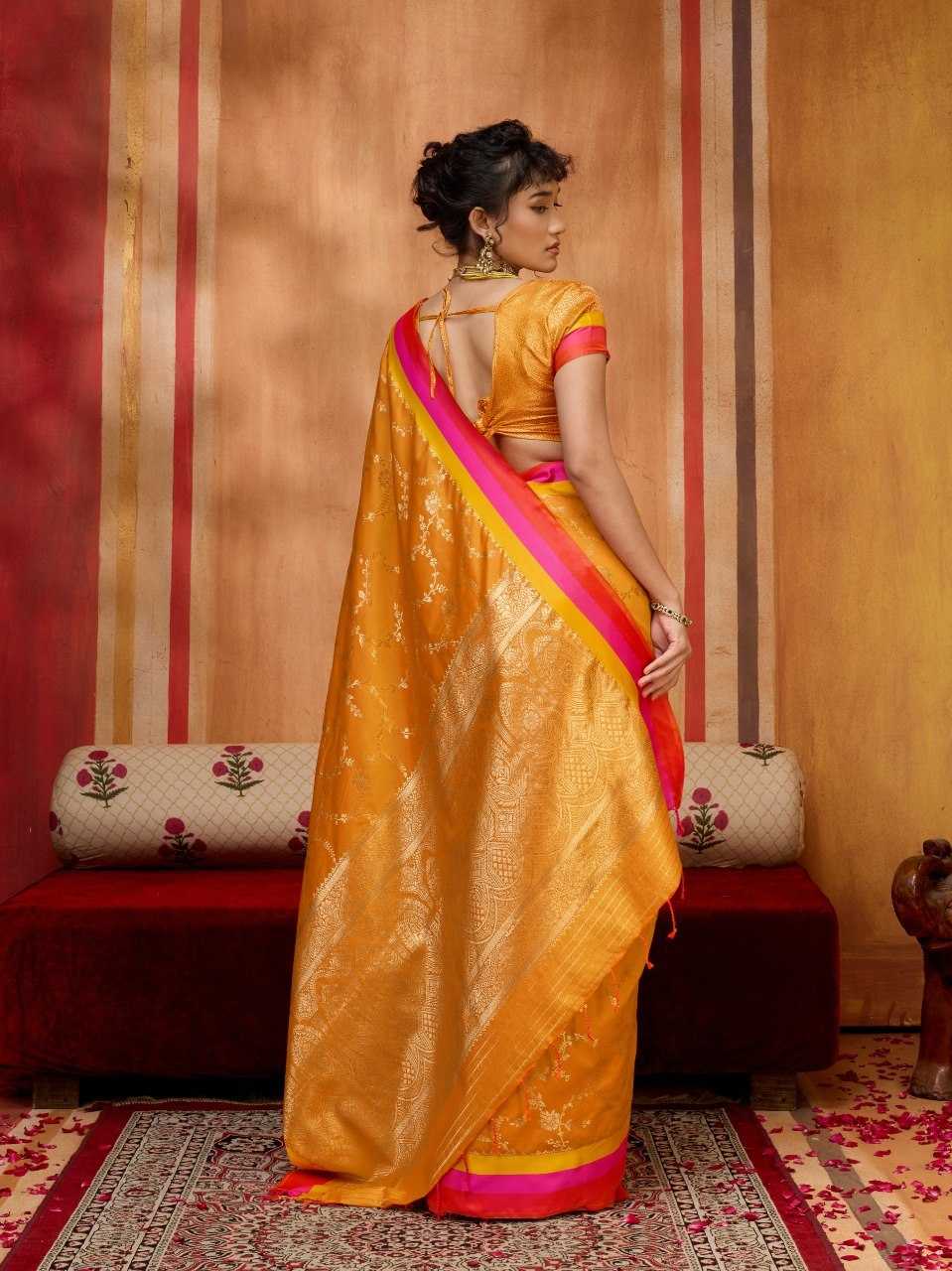 YNF Wholesale Soft Silk Handloom Sarees KESH522 AB :- 183 | Surat Manufacturer